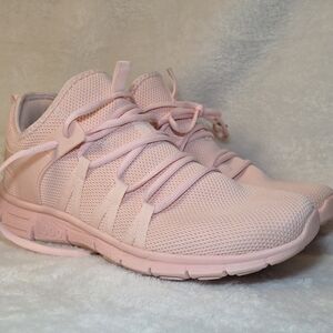 Light Pink Lightweight, breathable mesh running athletic shoes Size 13.5